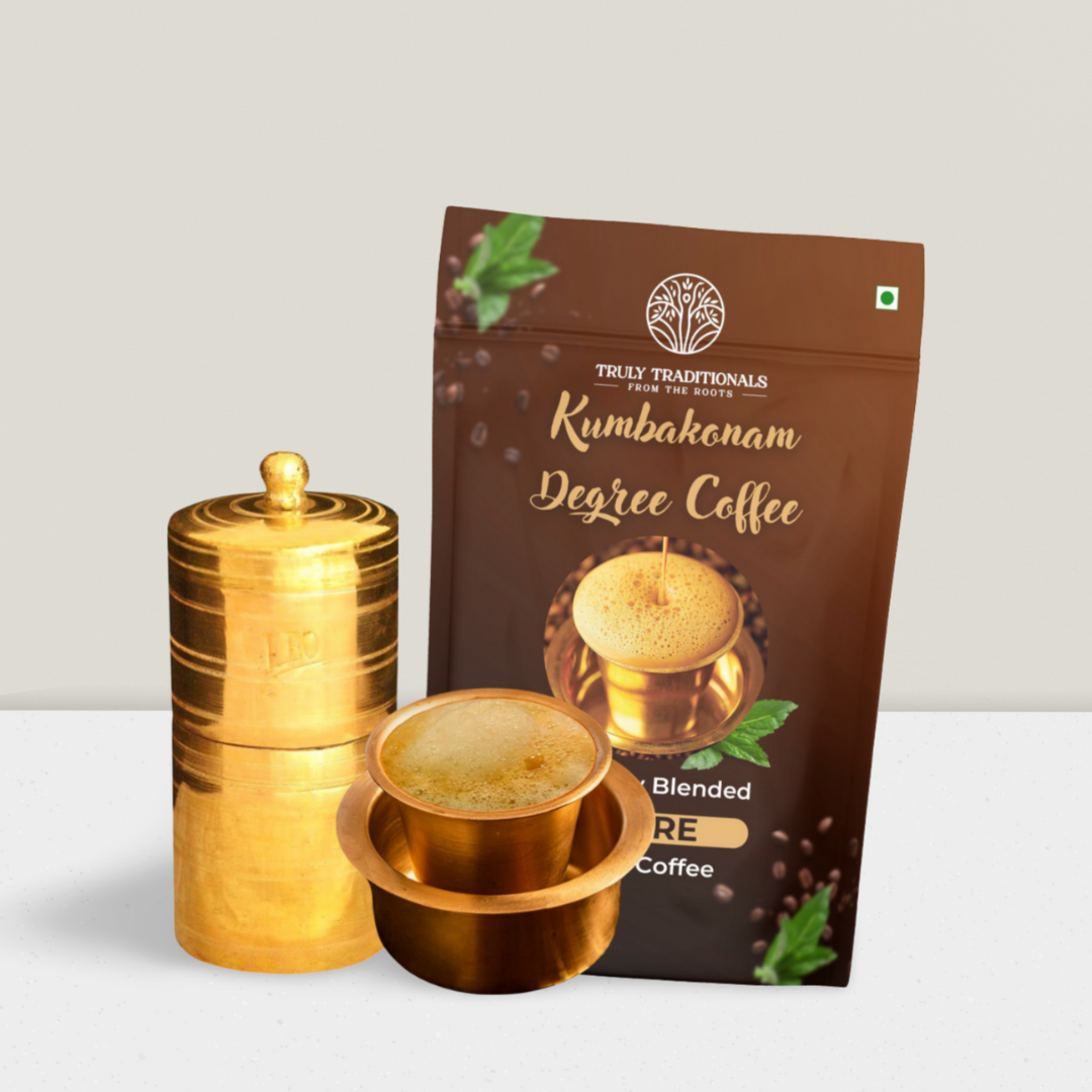 KUMBAKONAM DEGREE COFFEE - PURE COFFEE - NO CHICORY