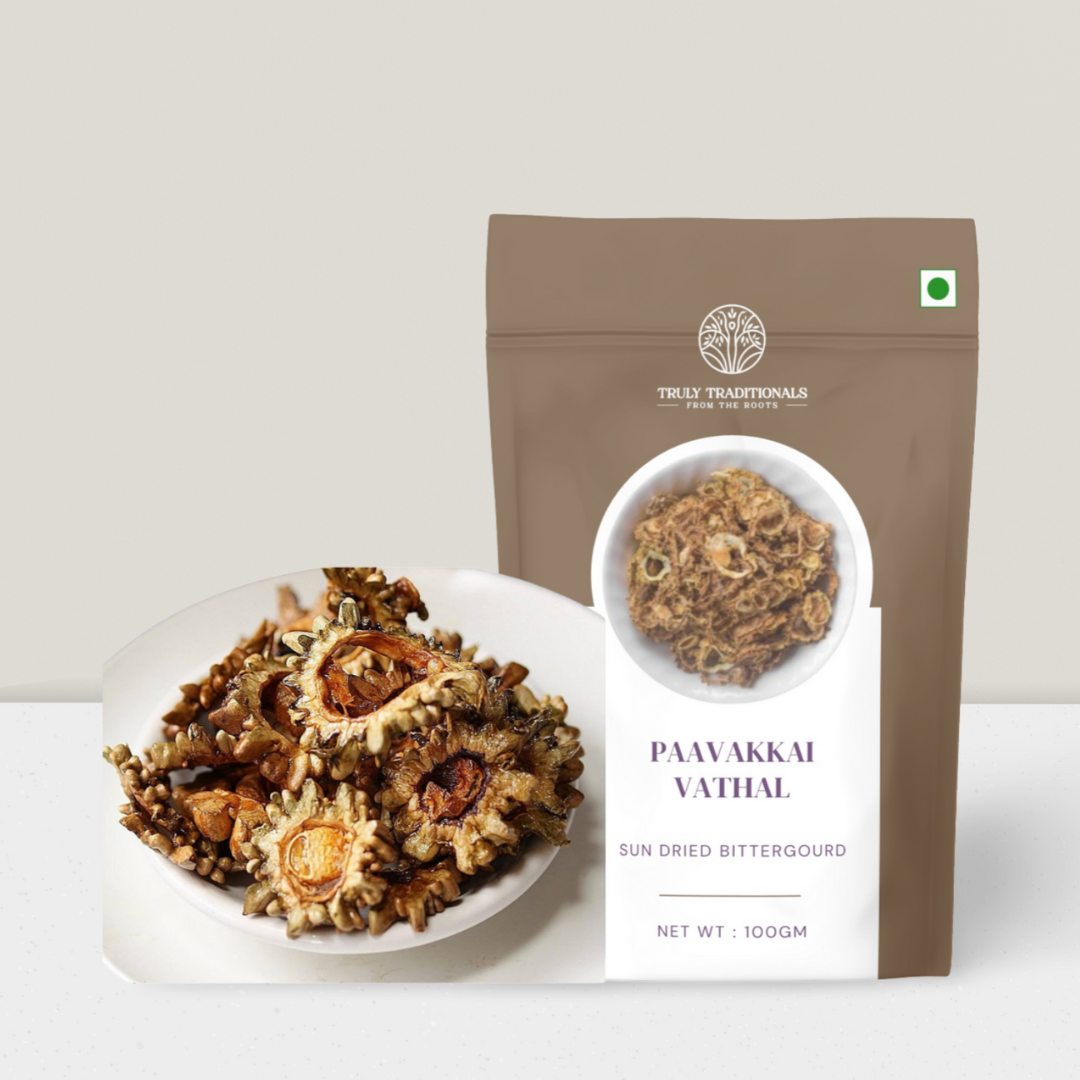 PAAVAKKAI VATHAL (SUN DRIED BITTERGOURD / PAAVAKKA KONDATTOM)