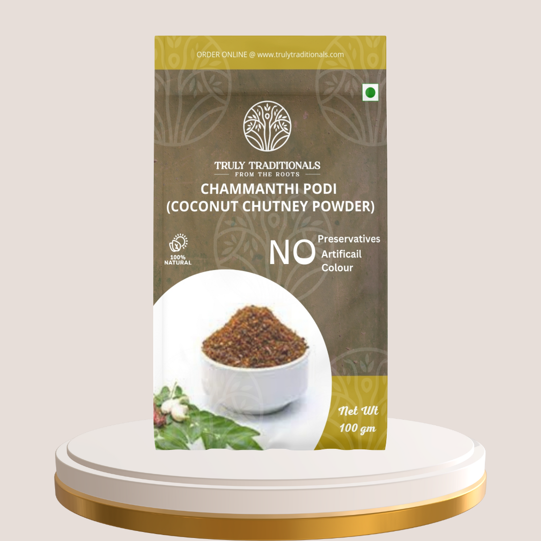 CHAMMANTHI PODI (COCONUT CHUTNEY POWDER)