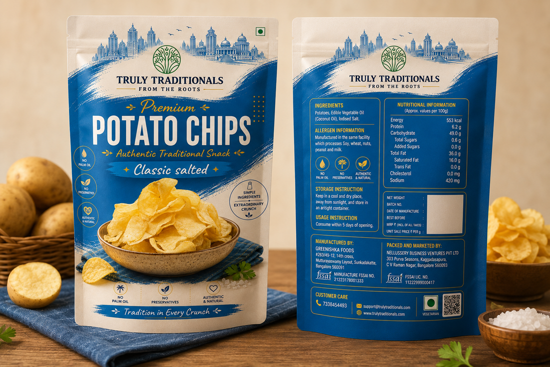POTATO CHIPS - CLASSIC SALTED