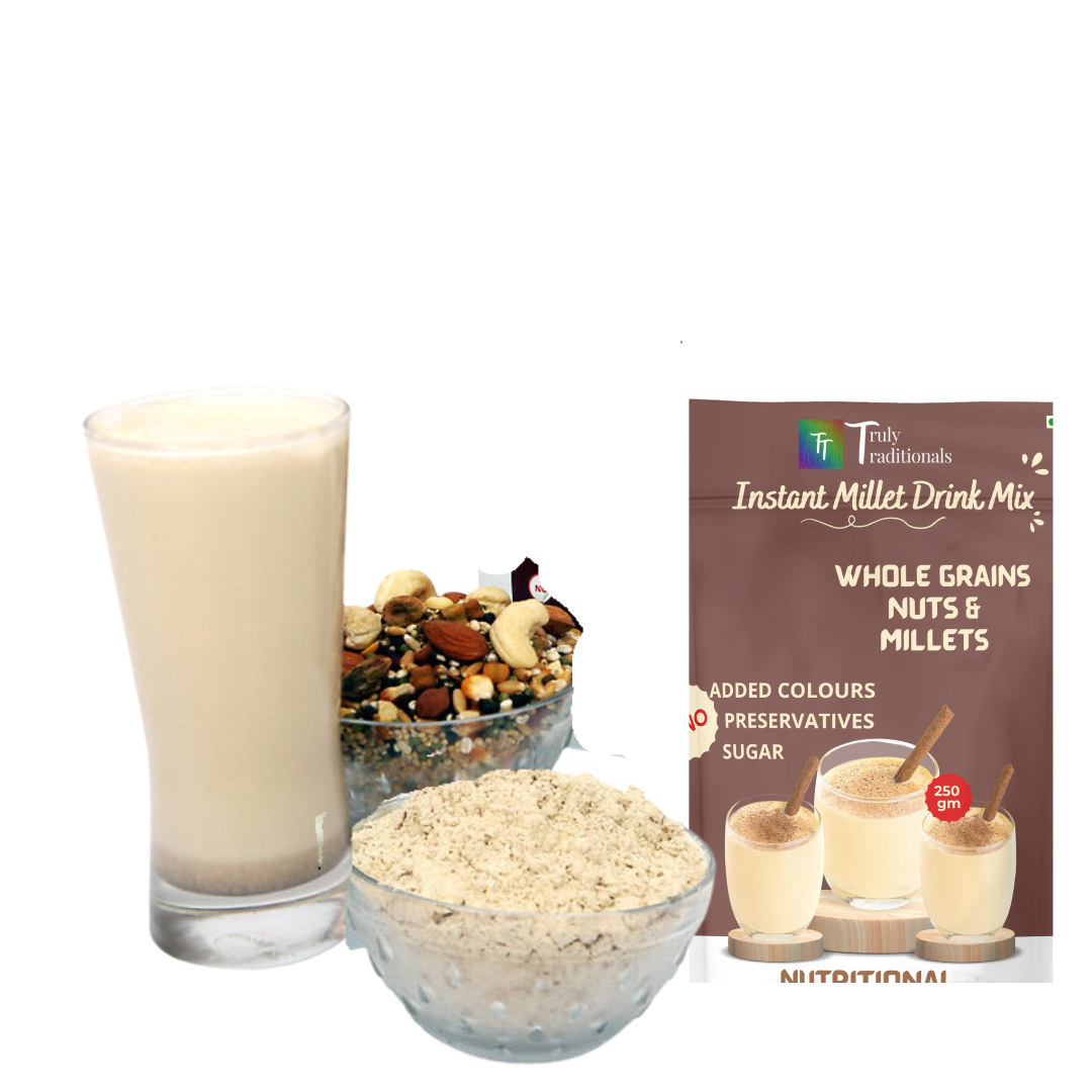 INSTANT MILLET DRINK WITH COUNTRY SUGAR COMBO Truly Traditionals