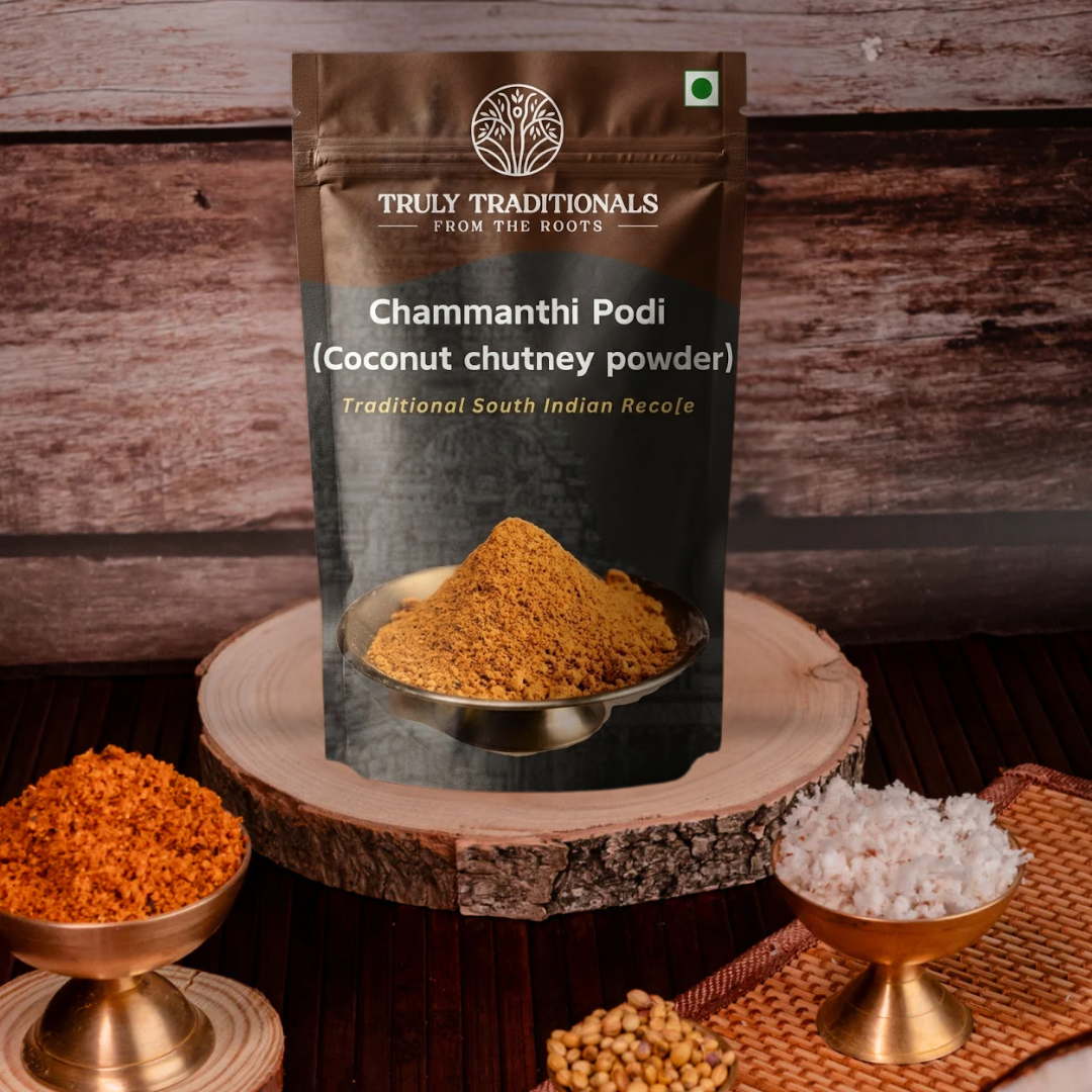 CHAMMANTHI PODI (COCONUT CHUTNEY POWDER)