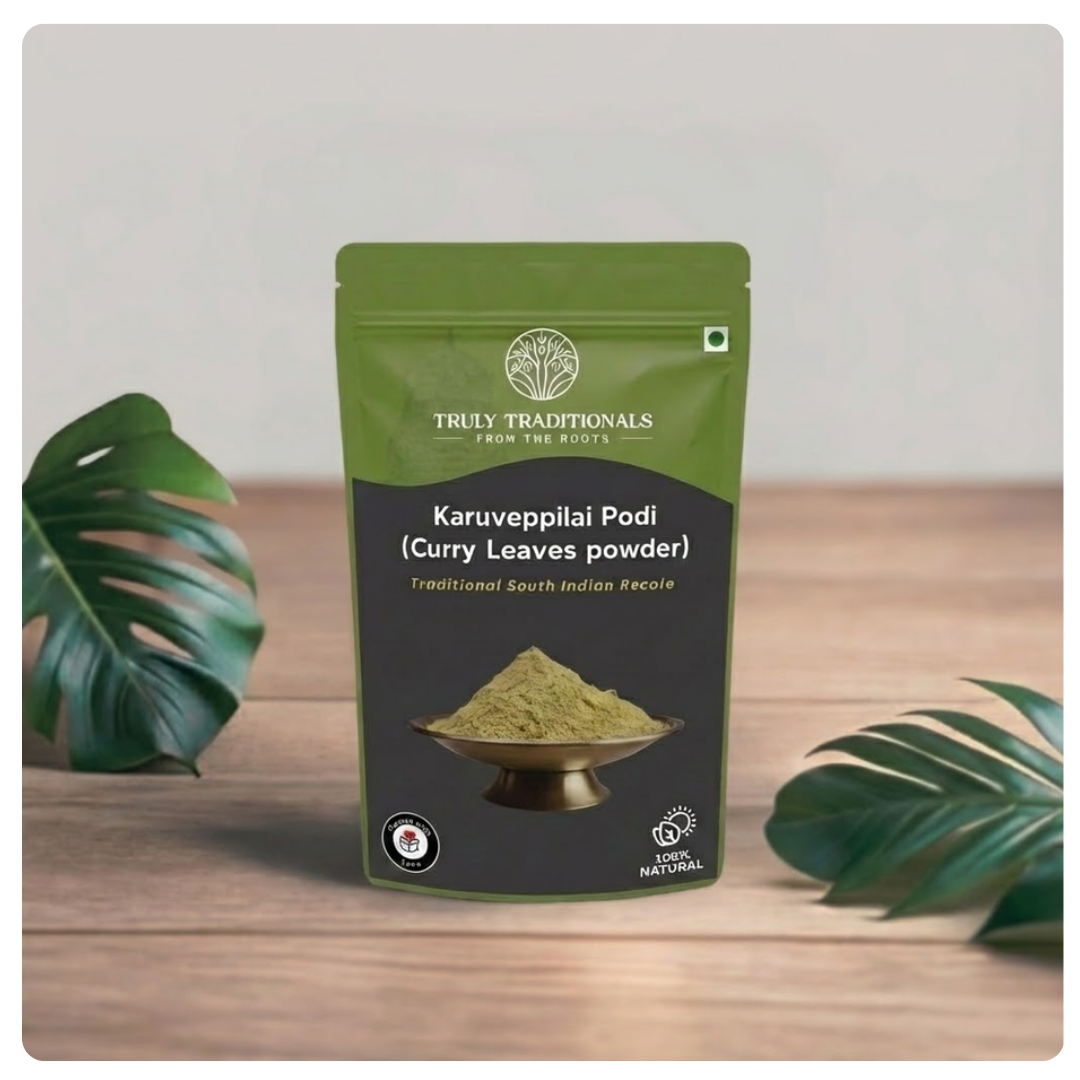 CURRY LEAVES POWDER (KARUVEPPILAI PODI)