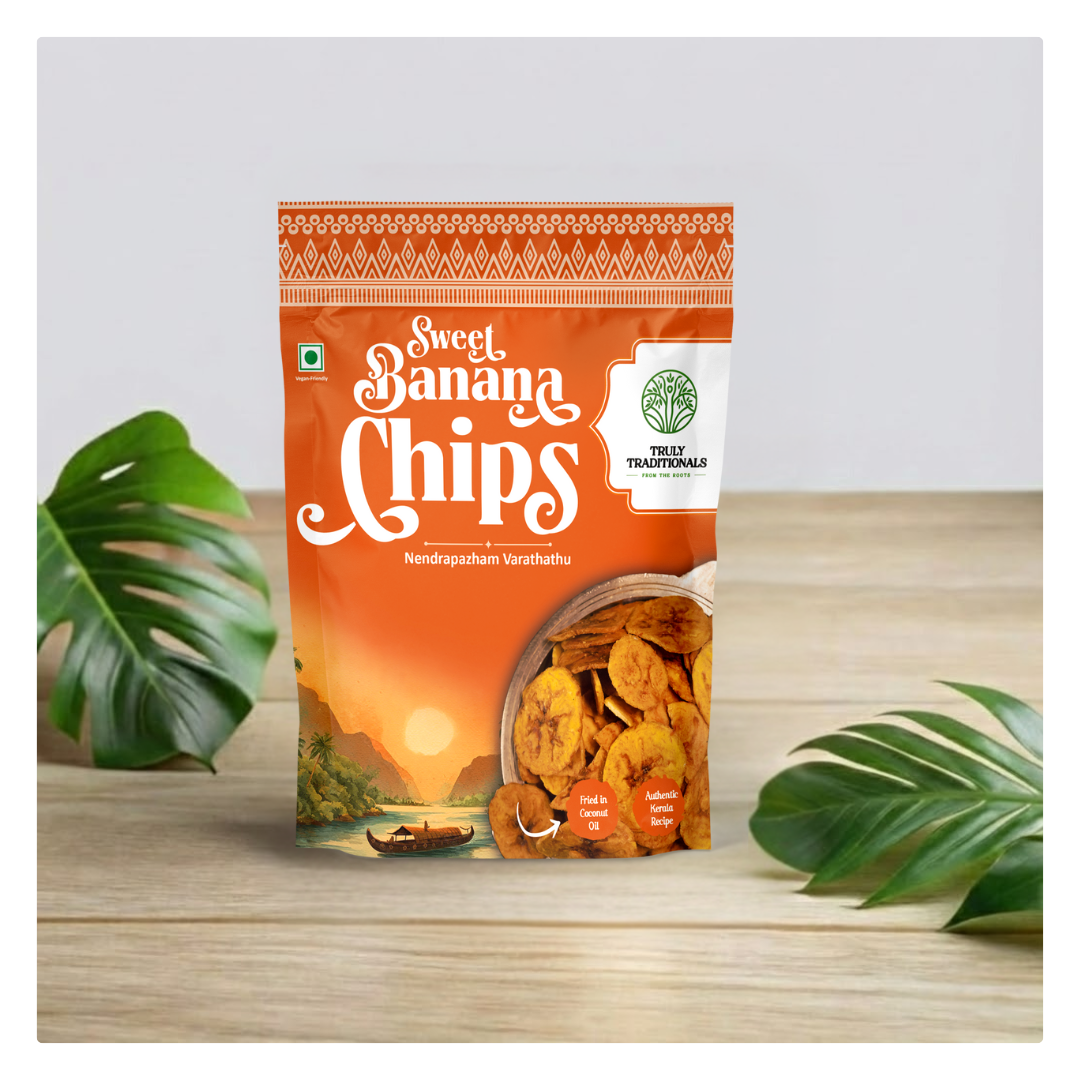 SWEET BANANA CHIPS (PAZHAM CHIPS)