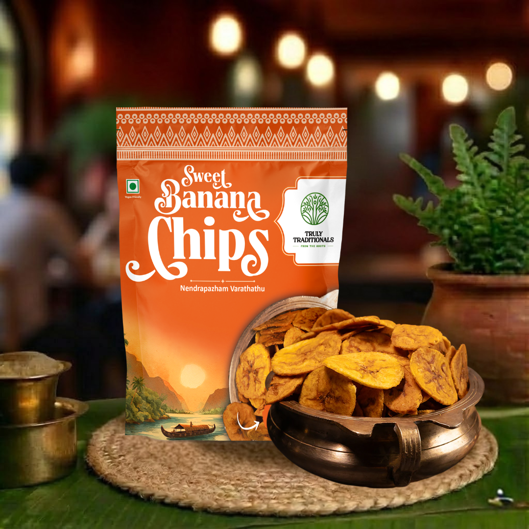 SWEET BANANA CHIPS (PAZHAM CHIPS)