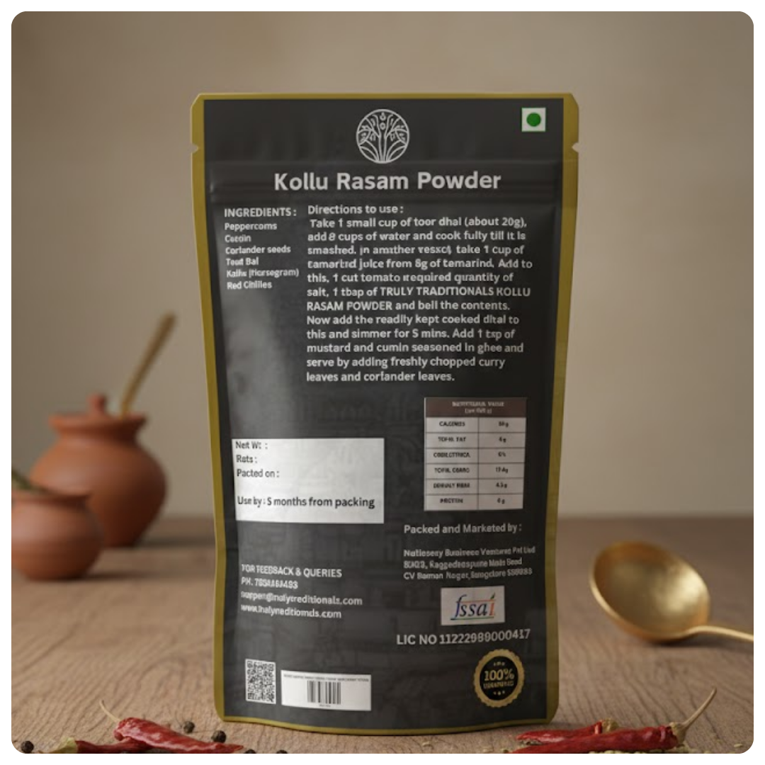 KOLLU RASA PODI(RASAM POWDER)